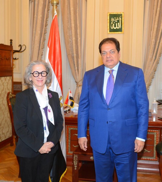 مع سفيرة البرتغال بمجلس النواب1